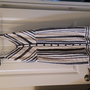 "Linen" Sun Dress Midi